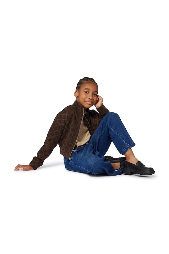 Michael Kors bluză copii cu modele maro R30472.156