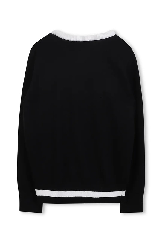 Karl Lagerfeld pulover pentru copii din amestec de cașmir Z30936.114.150 negru AW25
