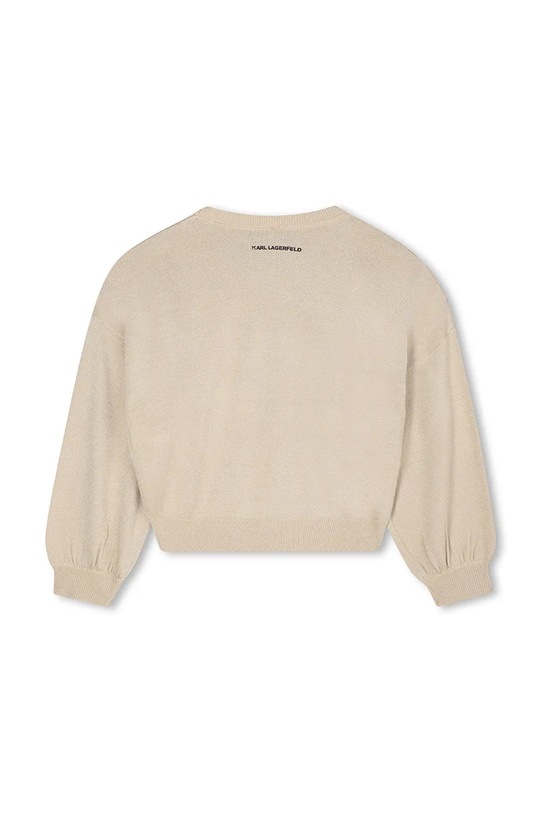 DÍVKA Dětský svetr Karl Lagerfeld Z30937.86.108 béžová