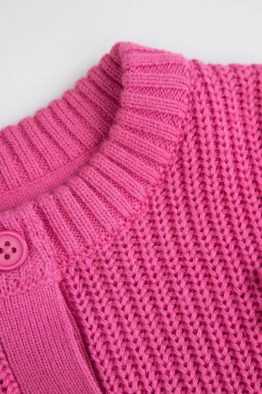 Coccodrillo cardigan per bambini rosa ZC5172201AGK