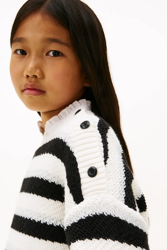 Дівчинка Дитячий светр Tommy Hilfiger KG0KG08843.9BYA білий