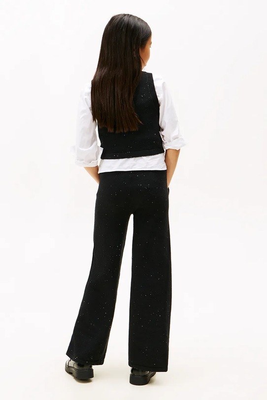 Tommy Hilfiger kamizelka dziecięca KG0KG08851.9BYA czarny