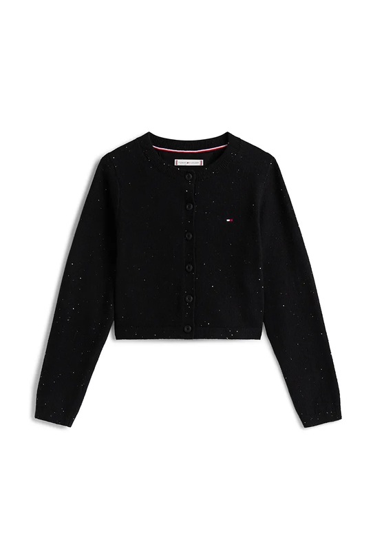 Детский кардиган Tommy Hilfiger KG0KG08852.9BYA чёрный AW25