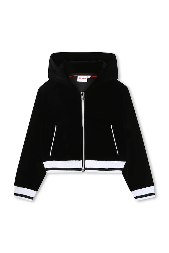 HUGO sweter dziecięcy G00500.114.150 czarny AW25