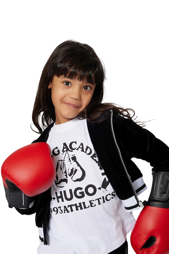 HUGO sweter dziecięcy G00500.114.150 czarny