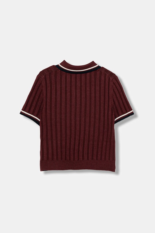 Guess sweter dziecięcy J5BP01.Z1152.9BYA bordowy AW25