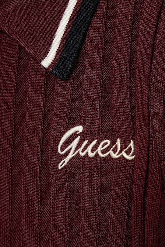 Fete Guess pulover copii J5BP01.Z1152.9BYA burgundia