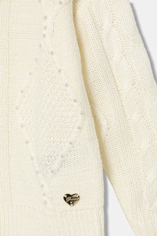 Dziewczynka Guess sweter dziecięcy J5BR00.Z3IC0.9BYA beżowy