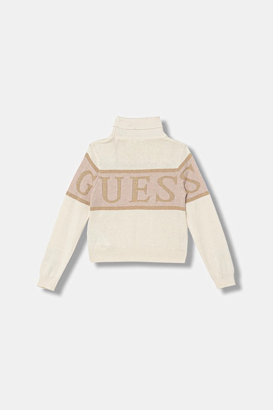 Guess sweter dziecięcy J5BR04.Z3IF0.9BYA beżowy AW25