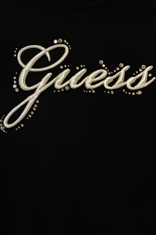 Dziewczynka Guess sweter dziecięcy J5BR13.Z2NQ2.9BYA czarny