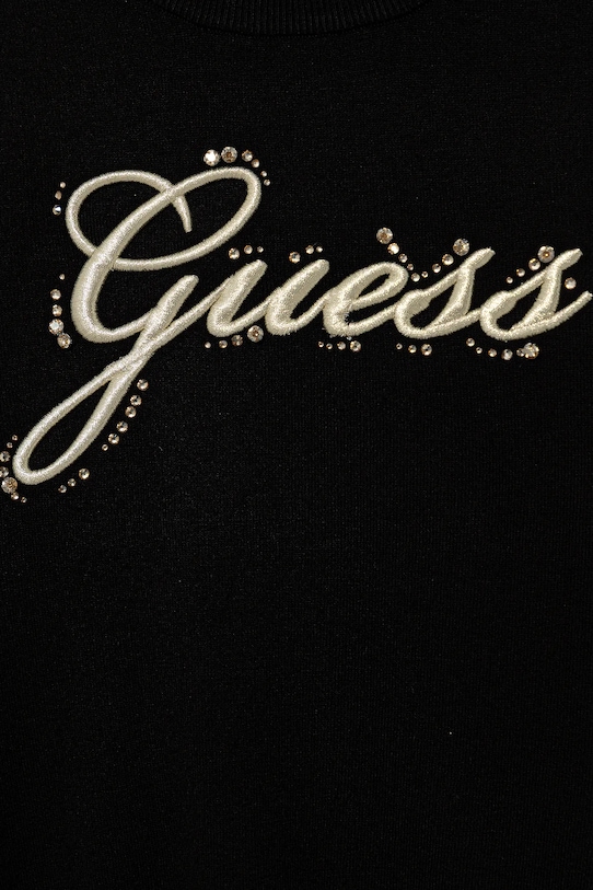 Dziewczynka Guess sweter dziecięcy J5BR13.Z2NQ2.9BYA czarny
