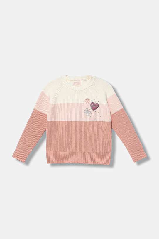 Guess sweter dziecięcy pozostałe różowy K5BR06.Z3FU0.9BYA