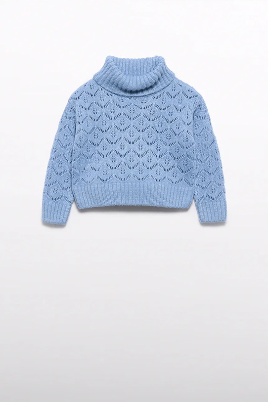 Detský sveter Abel&Lula 5830.5.Mini.9BYA modrá AW25