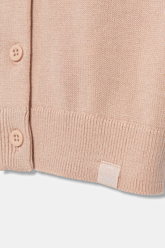 Dziewczynka United Colors of Benetton kardigan dziecięcy 19DKG500R.P.seasonal różowy