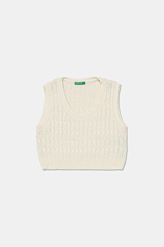Παιδικό γιλέκο United Colors of Benetton άλλο μπεζ 1D32C108Y.G.seasonal