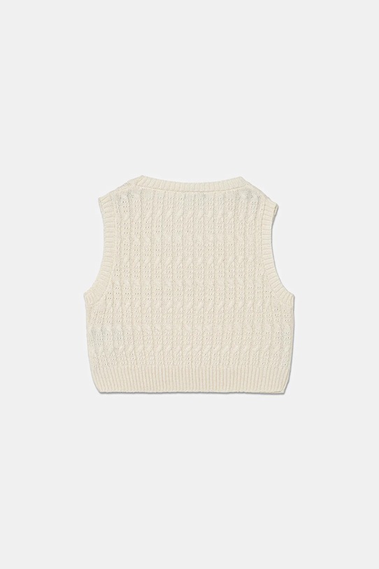 Παιδικό γιλέκο United Colors of Benetton 1D32C108Y.G.seasonal μπεζ AW25