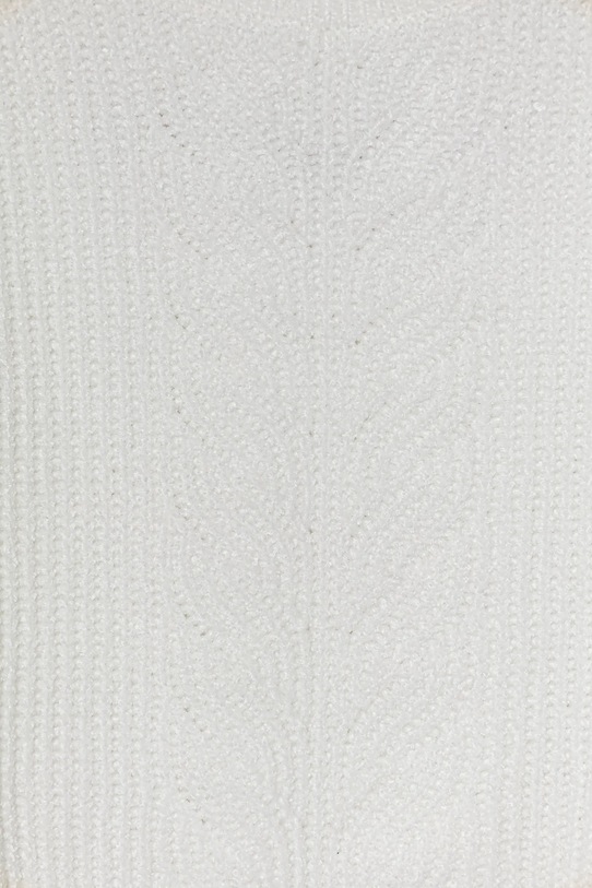 Dziewczynka United Colors of Benetton sweter dziecięcy 13HHC108W.G.seasonal biały