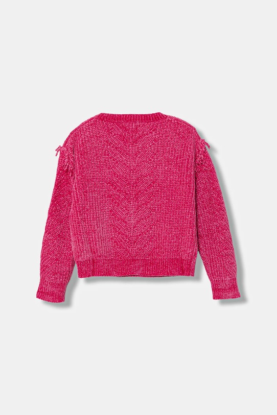 United Colors of Benetton sweter dziecięcy 13HHC108W.G.seasonal różowy AW25