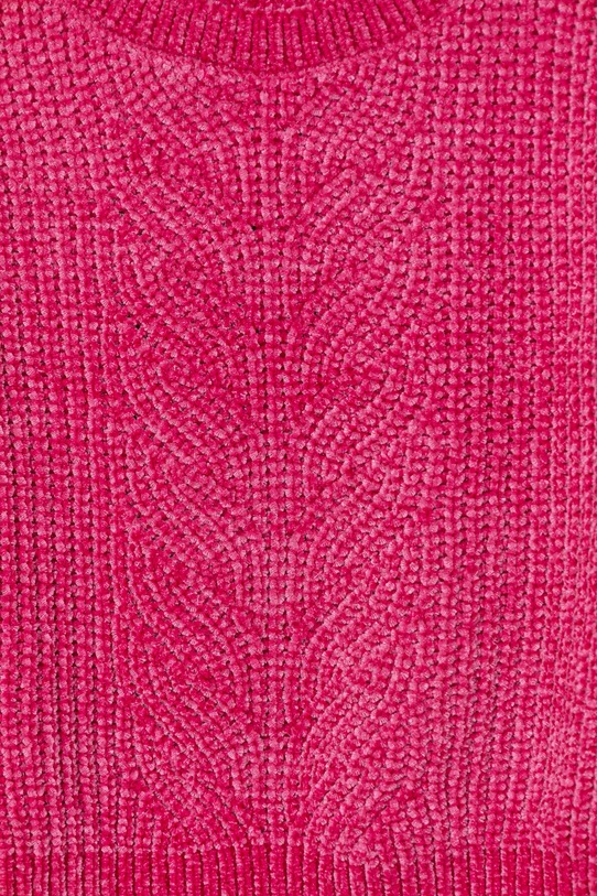 Dziewczynka United Colors of Benetton sweter dziecięcy 13HHC108W.G.seasonal różowy