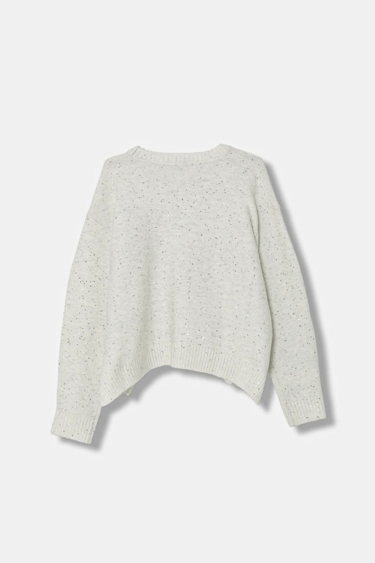 Детски пуловер с вълна United Colors of Benetton 1VPUC108V.G.seasonal бежов AW25