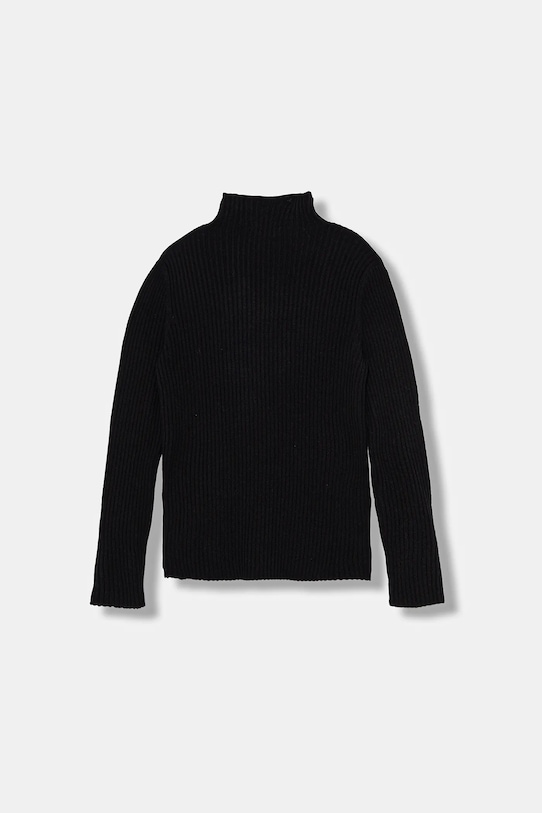 Дитячий светр United Colors of Benetton 1Y7QC200P.G.seasonal чорний AW25