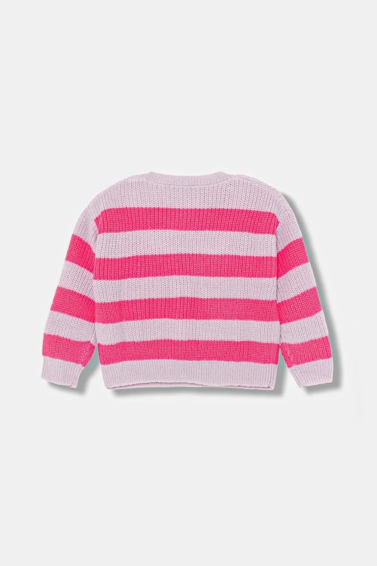 Дитячий светр United Colors of Benetton 1Z8SH102W.P.seasonal фіолетовий AW25