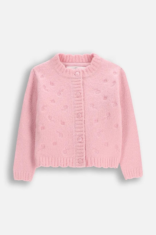 Coccodrillo kardigan niemowlęcy pozostałe różowy ZC5172201HGN