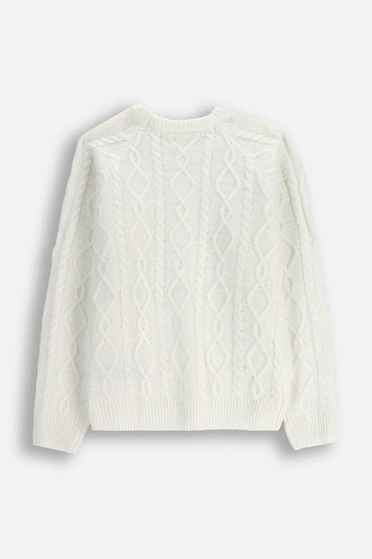 Dievča Detský sveter s prímesou vlny Coccodrillo ZC5172101WGJ béžová