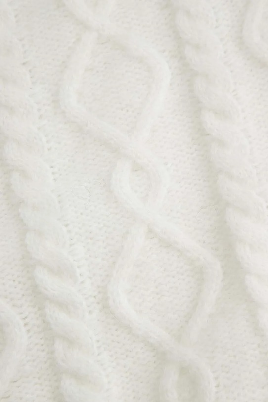 Detský sveter s prímesou vlny Coccodrillo ZC5172101WGJ béžová