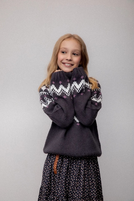 Coccodrillo sweter dziecięcy pozostałe czarny ZC5172501WGJ