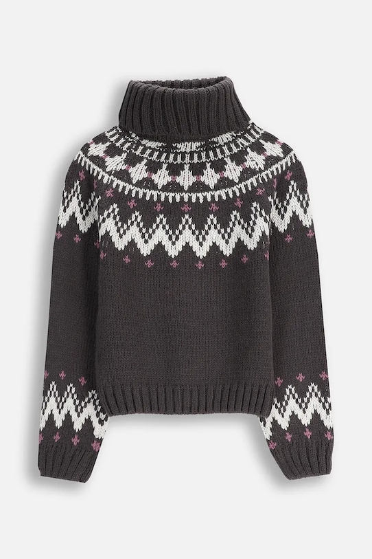 Dziewczynka Coccodrillo sweter dziecięcy ZC5172501WGJ czarny