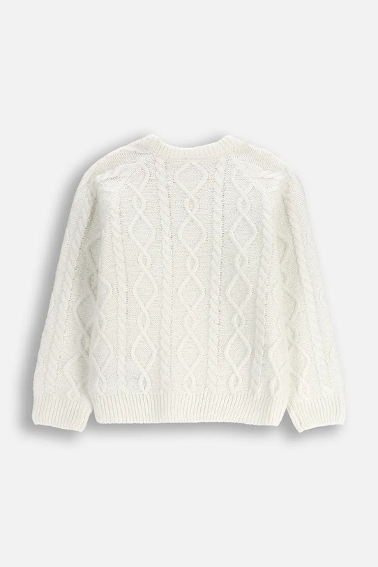 Dievča Detský sveter s prímesou vlny Coccodrillo ZC5172101WGK béžová