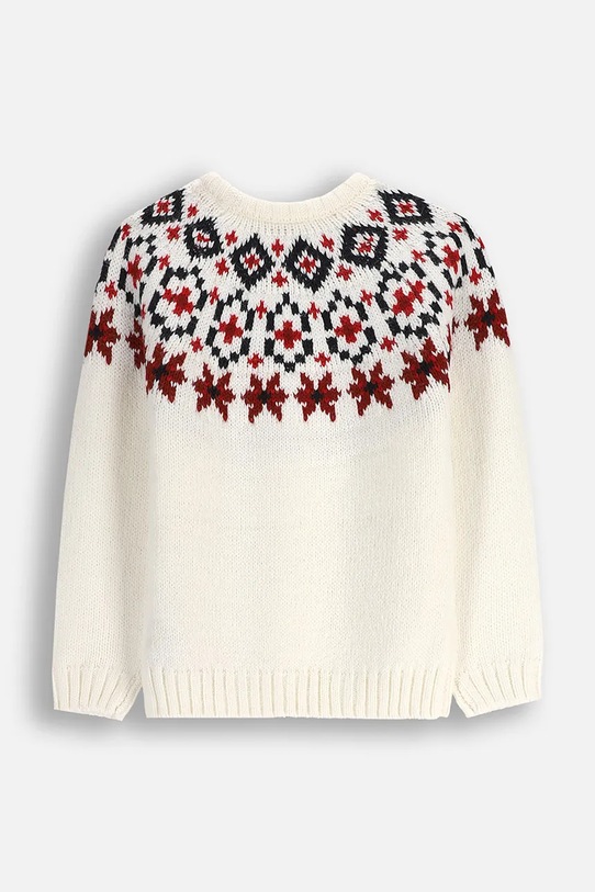 Dziewczynka Coccodrillo sweter dziecięcy ZC5172102EJG beżowy