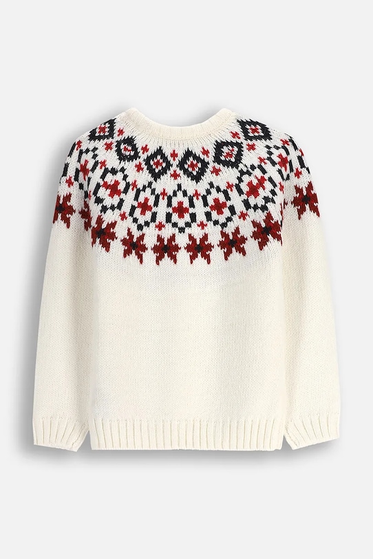 Dziewczynka Coccodrillo sweter dziecięcy ZC5172102EJG beżowy