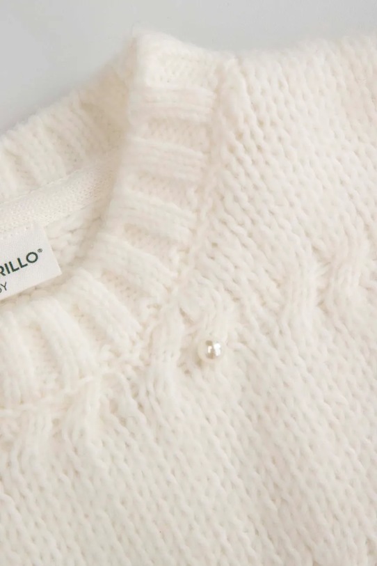 Coccodrillo sweter dziecięcy beżowy ZC5172102EPG