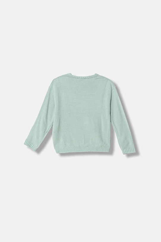 United Colors of Benetton sweter dziecięcy 13DZG1013.P.Seasonal turkusowy AW25