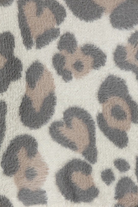 Dziewczynka United Colors of Benetton sweter dziecięcy 1F2MH102Y.P.Seasonal beżowy