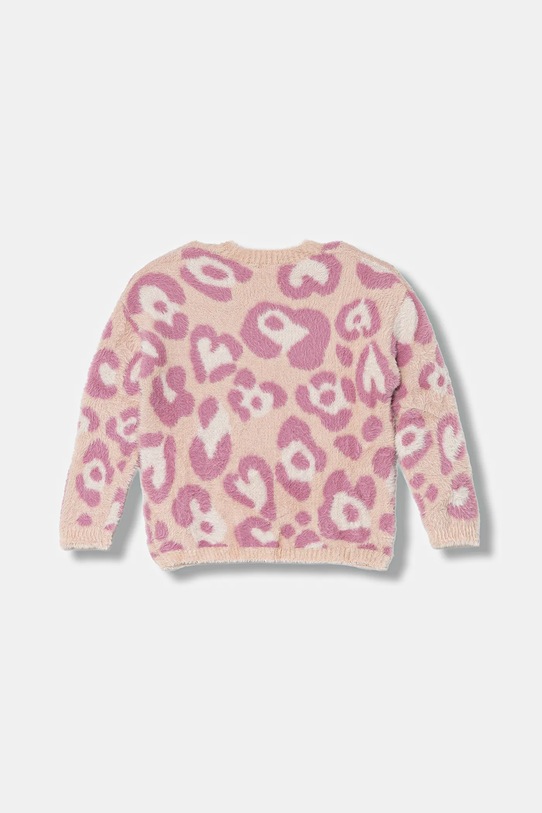 United Colors of Benetton pulover copii 1F2MH102Y.P.Seasonal roz AW25