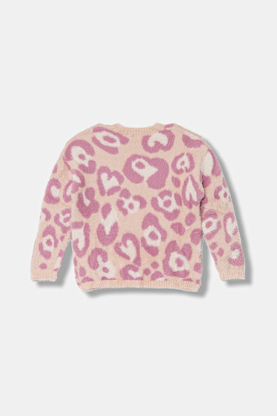 United Colors of Benetton pulover copii 1F2MH102Y.P.Seasonal roz AW25