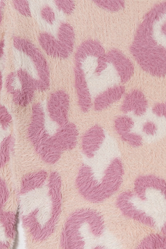 Fete United Colors of Benetton pulover copii 1F2MH102Y.P.Seasonal roz