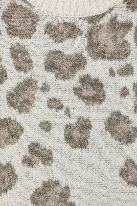 DÍVKA Dětský svetr United Colors of Benetton 1SJFQ109H.G.Seasonal béžová