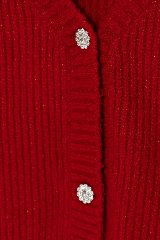 Dziewczynka United Colors of Benetton kardigan dziecięcy 1RG7C601Y.G.Seasonal czerwony