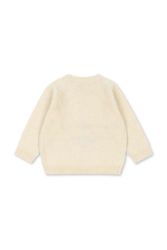 Deklice Otroški pulover Konges Sløjd ANCHOR KNIT SWEATER KS104063.9BYA bež
