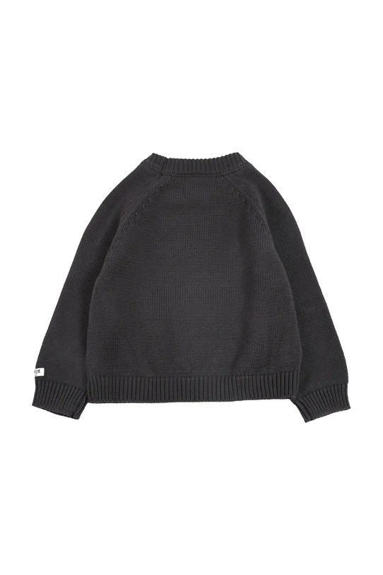 Бавовняний светр для немовлят Donsje Loeke Sweater Koala 3037803 чорний AW25