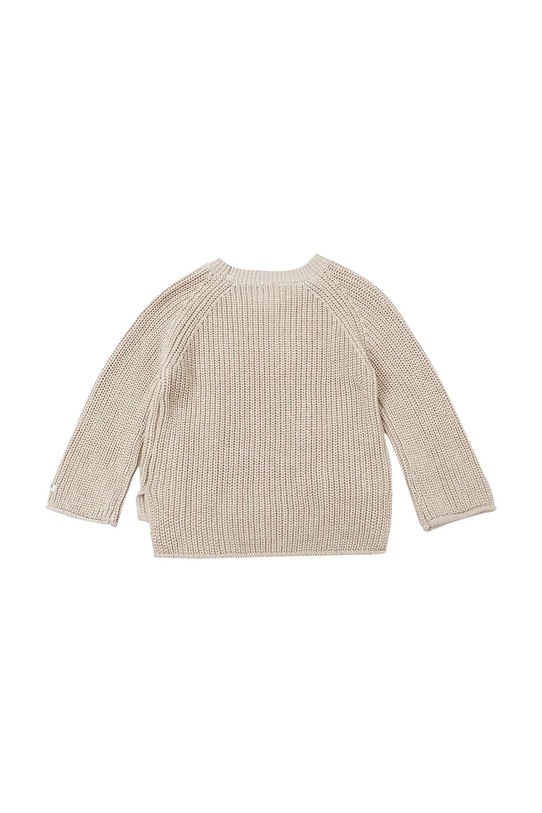 CHLAPEC Dětský bavlněný svetr Donsje Stella Sweater 4090100 béžová