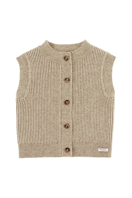 Детски елек Donsje Tjitske Vest 4103800 бежов AW25