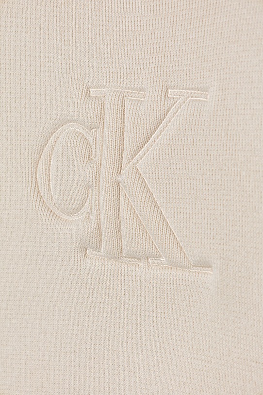 Deklice Pulover za dojenčka Calvin Klein Jeans IN0IN00234.9BYA bež