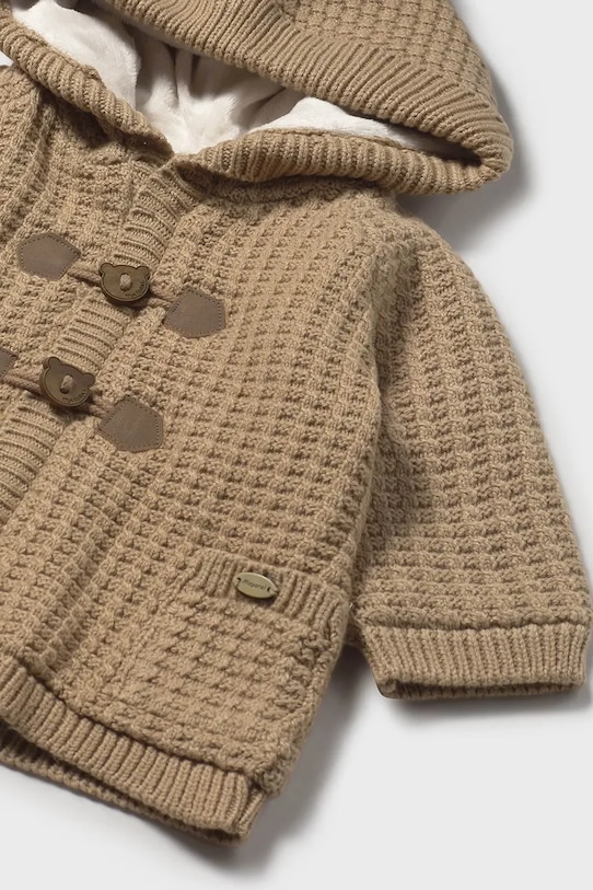 Хлопчик Кардиган для немовлят Mayoral Newborn 2330.1B.Newborn.9BYA коричневий