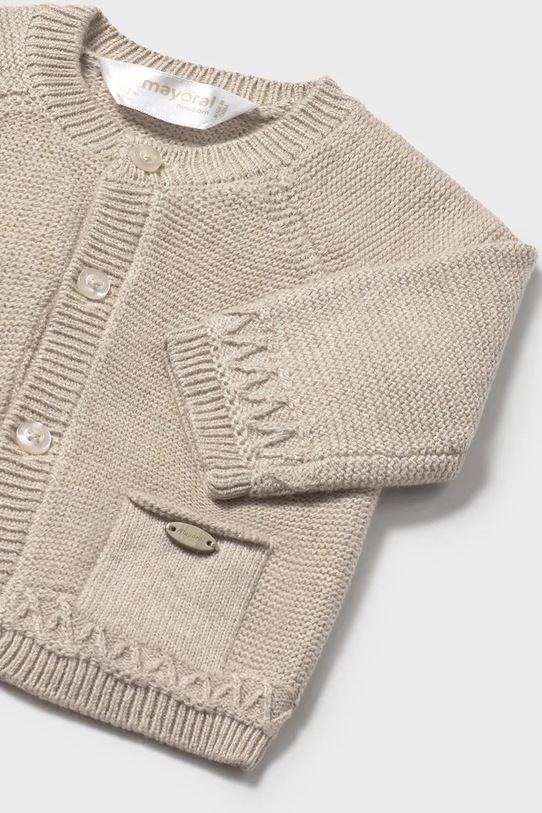 Chłopiec Mayoral Newborn sweter niemowlęcy 2337.1K.Newborn.9BYA beżowy