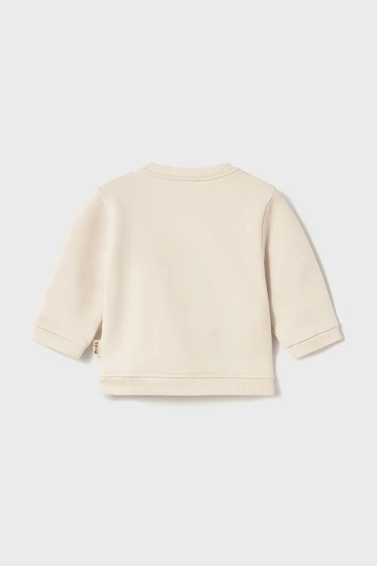 Βρεφικό βαμβακερό πουλόβερ Mayoral Newborn 2406.1Q.Newborn.9BYA μπεζ AW25